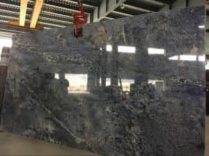 Azul Bahia Granite Slab for Wall - Image 2
