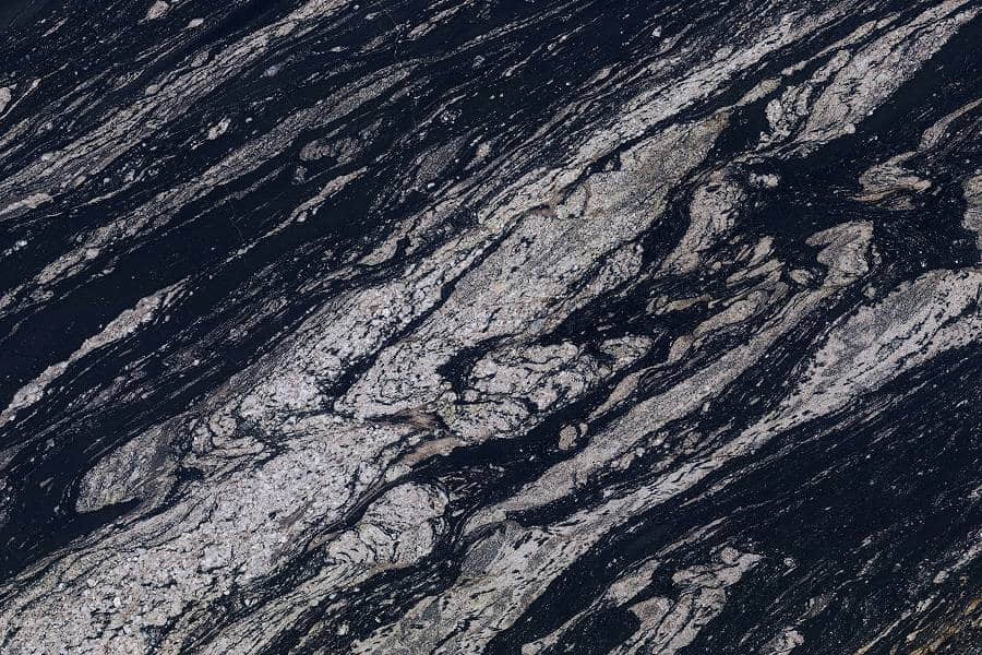 Cosmic Black Manhattan Black Granite Slab - Image 3
