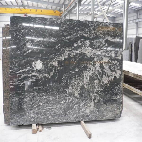 Ganges Black Granite Slabs
