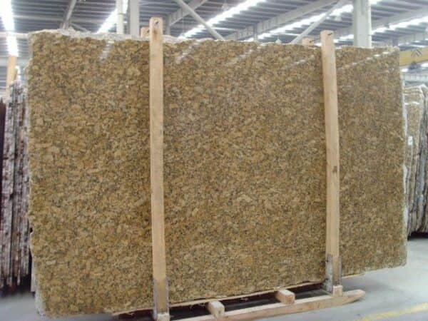 Giallo Fiorito Granite Slab From Brazil - Image 2