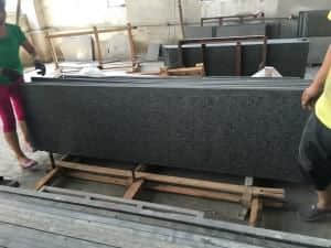 Mongolian Black Granite Small Slab - Image 2