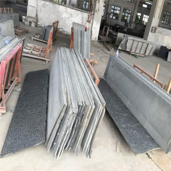 Mongolian Black Granite Slabs – Flamed Finish - Image 2