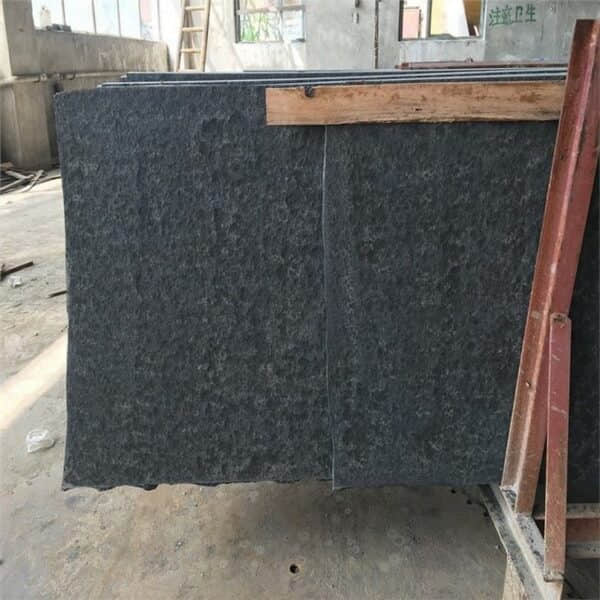 Mongolian Black Granite Slabs – Flamed Finish - Image 4