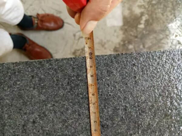 G654 Granite Tiles – China Dark Grey Flamed