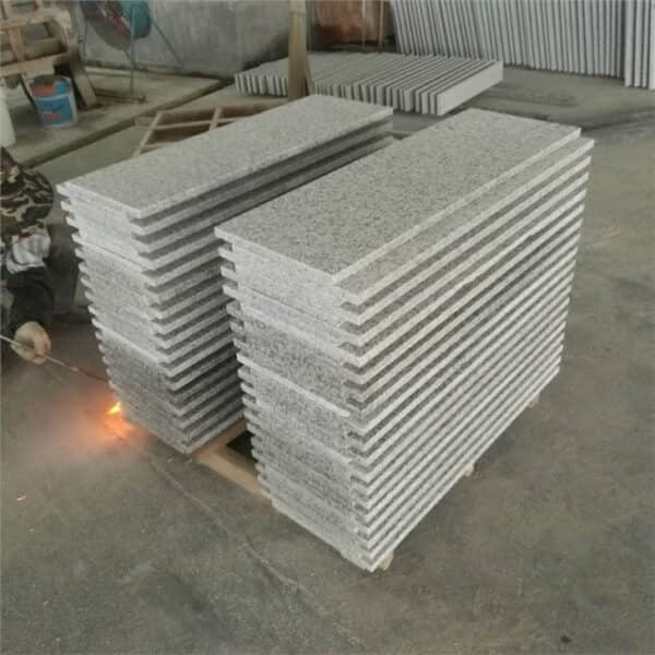 G655 White Granite Flamed Tiles - Image 4