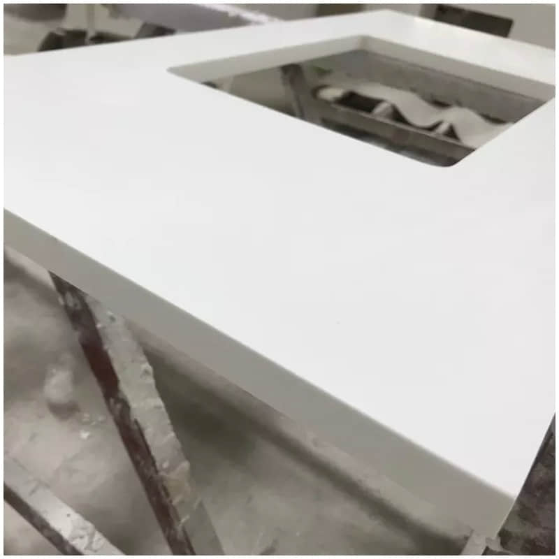 Artificial Pure White Quartz Vanity Tops - Image 5