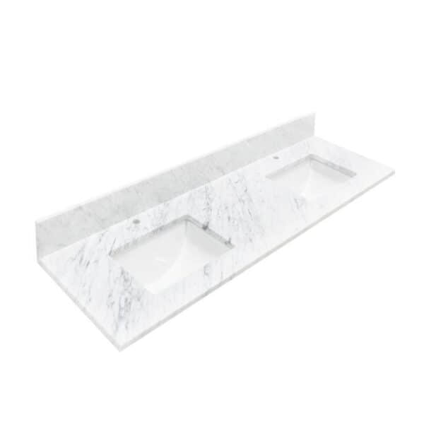 Carrara CD Marble Bath Vanity Top