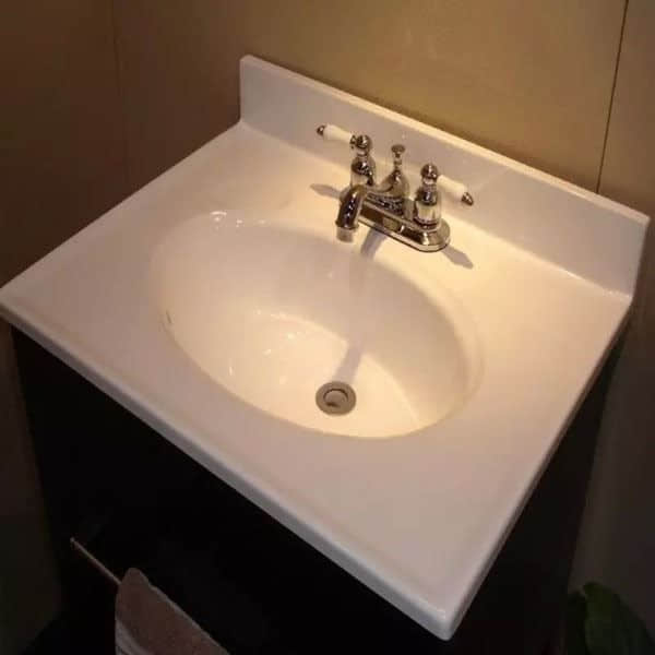 Cultured Marble Custom Vanity Tops