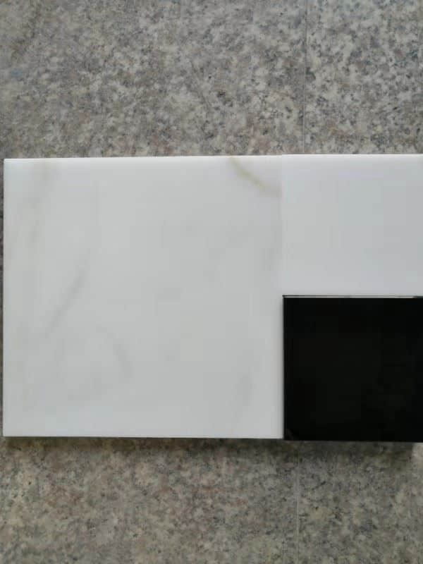 White Nano Glass Stone Vanity Top