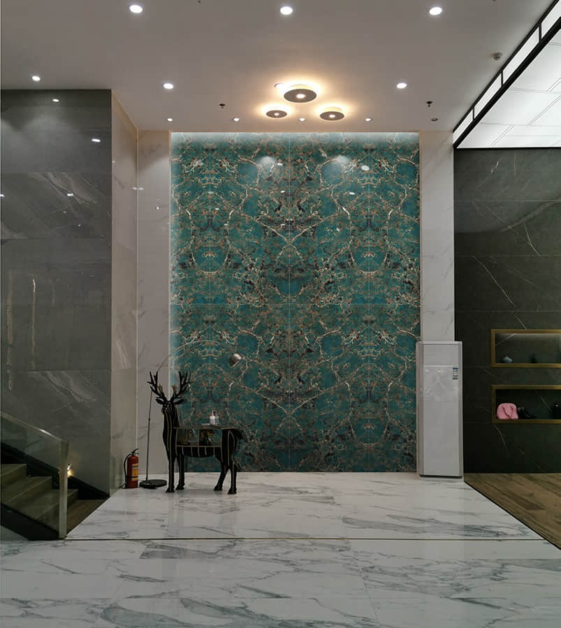 Amazon Green Sintered Stone Wall Cladding - Image 3