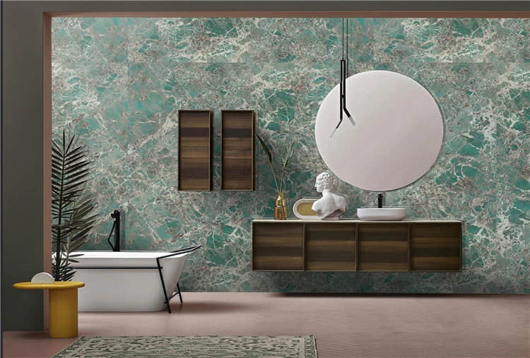 Amazon Green Sintered Stone Wall Tiles - Image 2