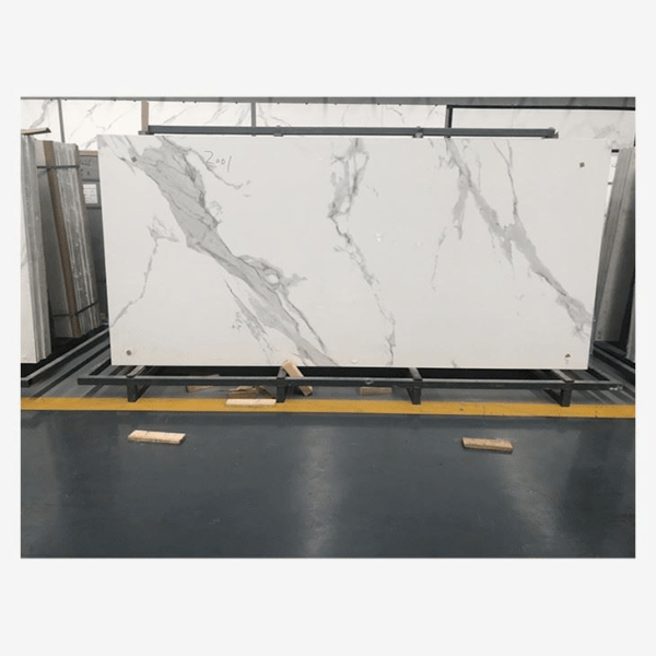 Big Calacatta White Sintered Stone Slab