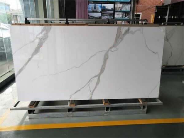 Calacatta White Sintered Stone Slab - Image 2