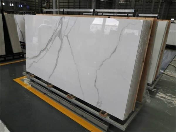 Calacatta White Sintered Stone Slab - Image 4