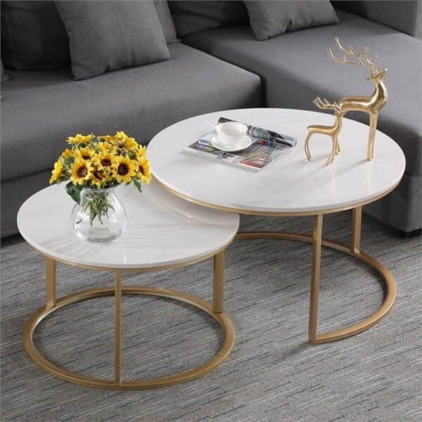 White Sintered Stone Table Top - Image 4