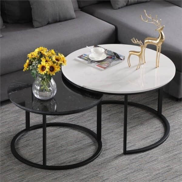 White Sintered Stone Table Top - Image 5