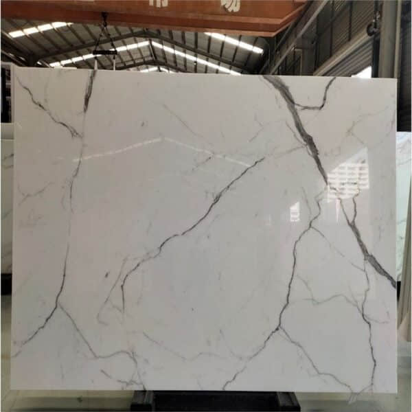 Artificial Nano Calacatta White Slab - Image 2