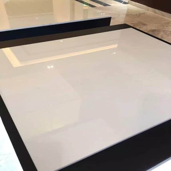 White Nano Glass Stone Wall Floor Tiles