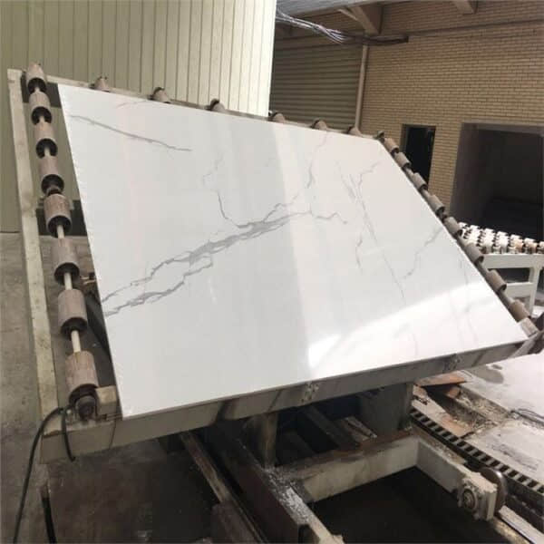 Calacatta Artificial White Marble - Image 4