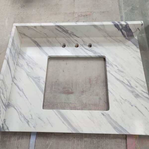 Calacatta White Artificial Marble