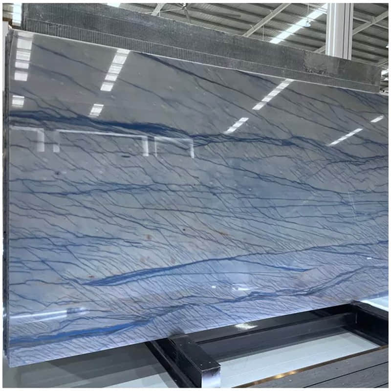 Azul Macaubas Quartzite Slabs – Vivid Brazilian Blue - Image 3