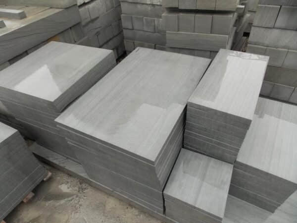 Grey Wooden Sandstone For Wall Cladding - Image 3