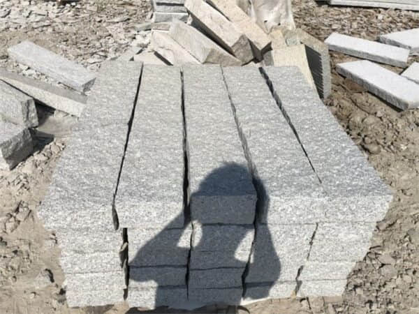 Sesame White Granite G603 Kerbstones - Image 2