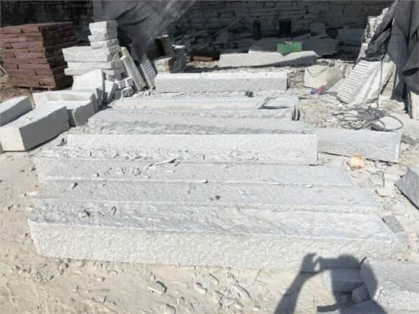 Sesame White Granite G603 Kerbstones - Image 3
