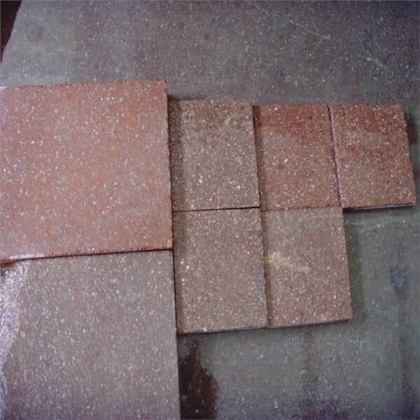 Red Porphyry Granite Paving Stone