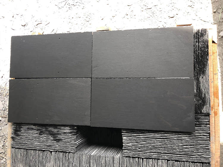Light Grey Slate Roofing Tiles 500x250x5~7mm - Image 2
