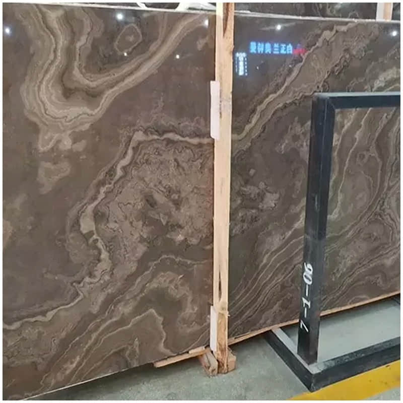 Cappuccino Brown Marble Slabs – Turkish Origin - Image 3