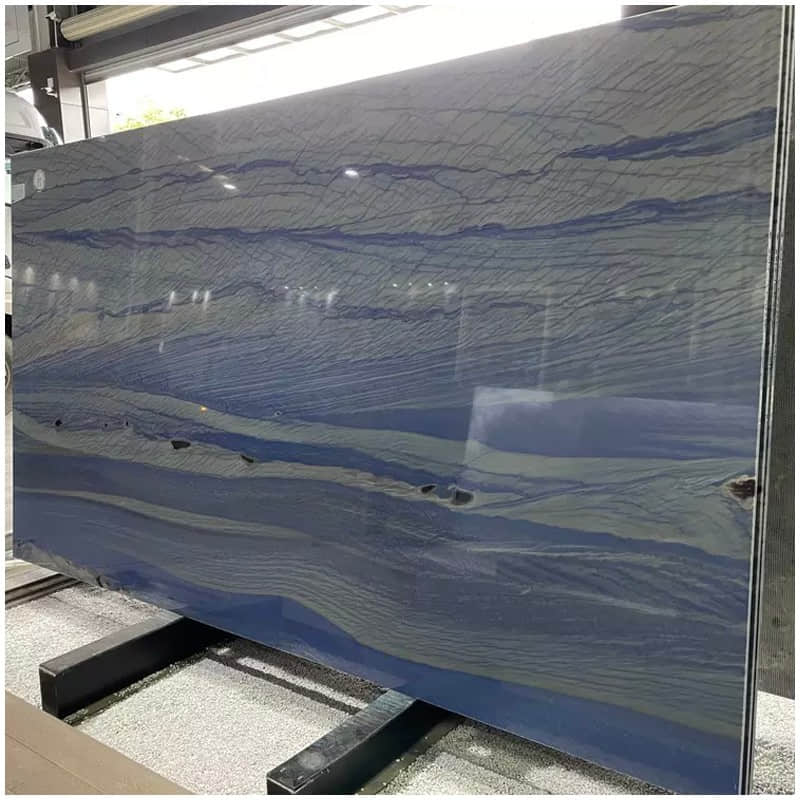Azul Macaubas Quartzite Slabs – Brazilian Blue - Image 2