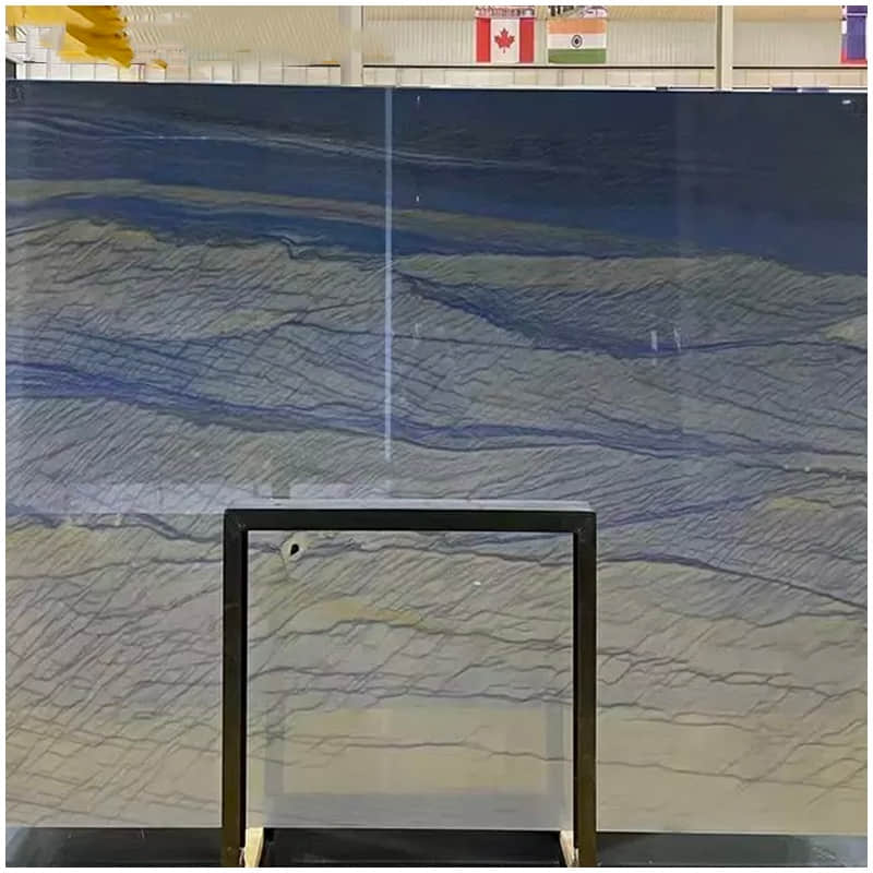 Azul Macaubas Quartzite Slabs – Brazilian Blue - Image 4