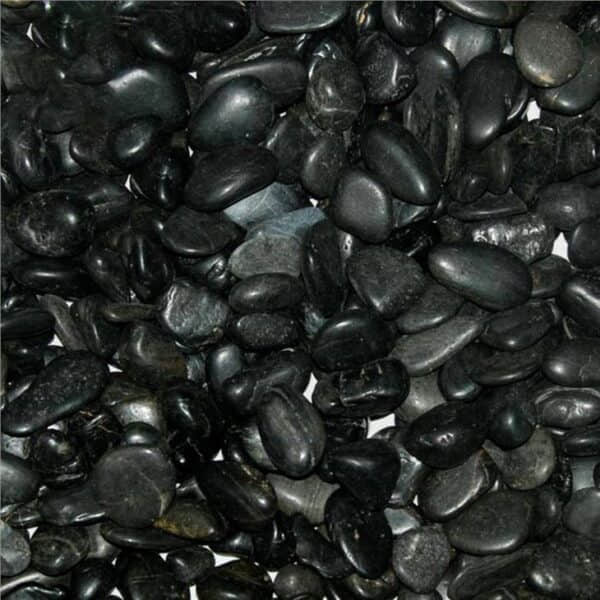 Black Pebble Stone For Garden