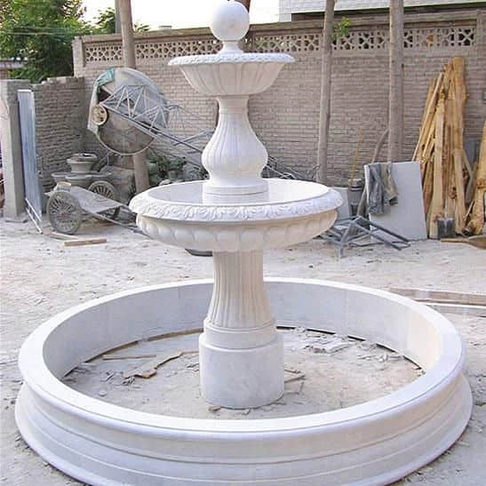 Customized Natural Stone Outdoor Large Water Fountains