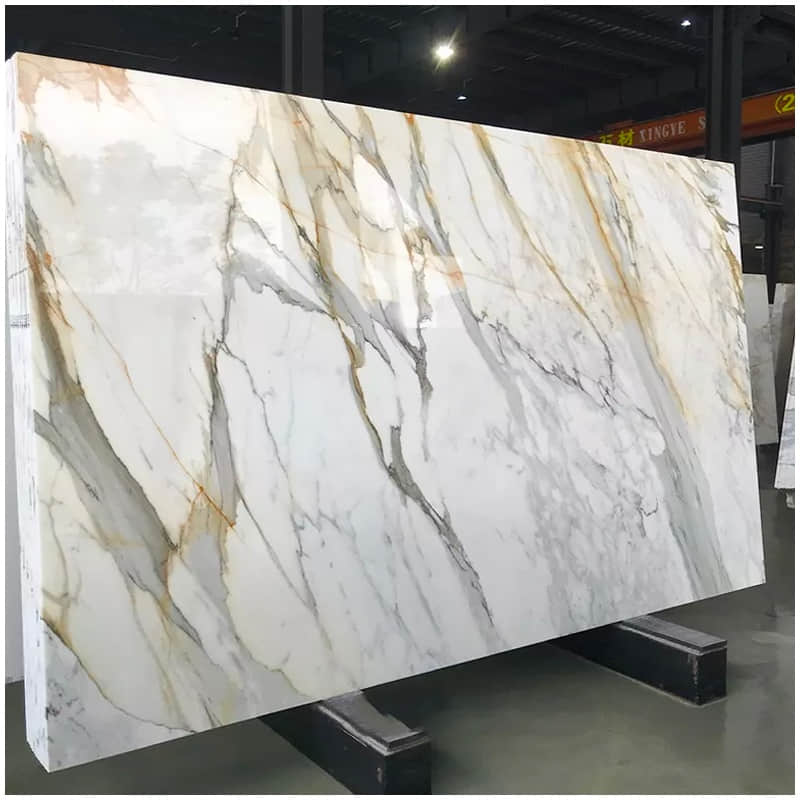 Calacatta Gold Marble Slabs – Italian Apuan Alps - Image 2