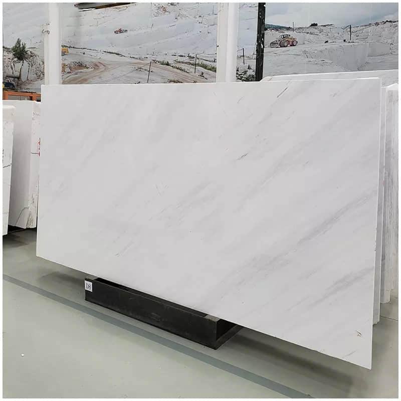 Ariston White Marble Slabs – Fine-Grained Chinese White - Image 2