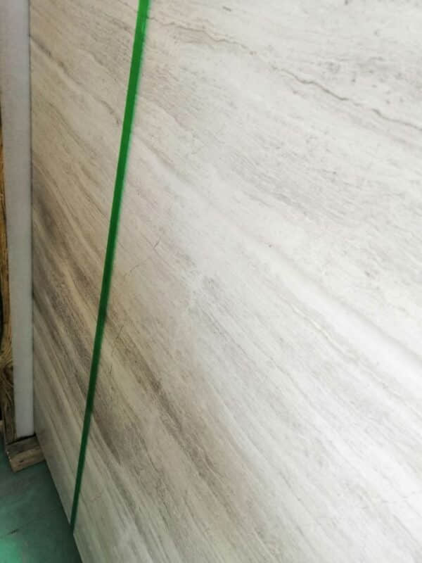 Chinese White Color Texture Marble Wood Slabs - Image 4