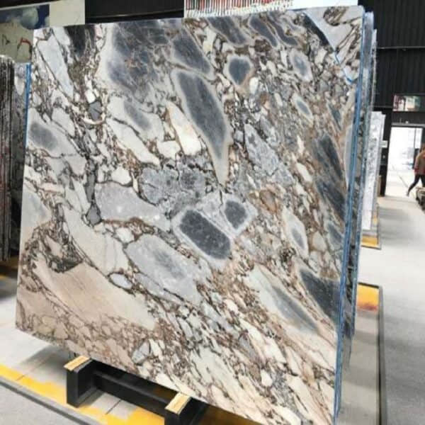 Factory Price Silver Blue Marble