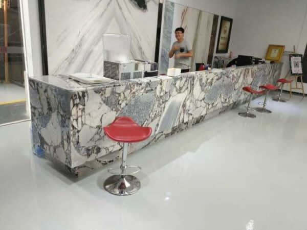 Factory Price Silver Blue Marble - Image 2