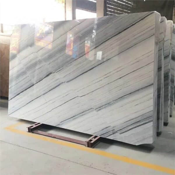 Glacial White Marble Slab
