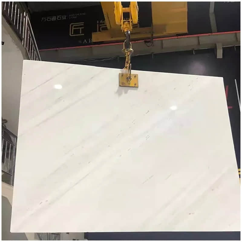 High Polished Sivec White Marble Slabs - Image 2