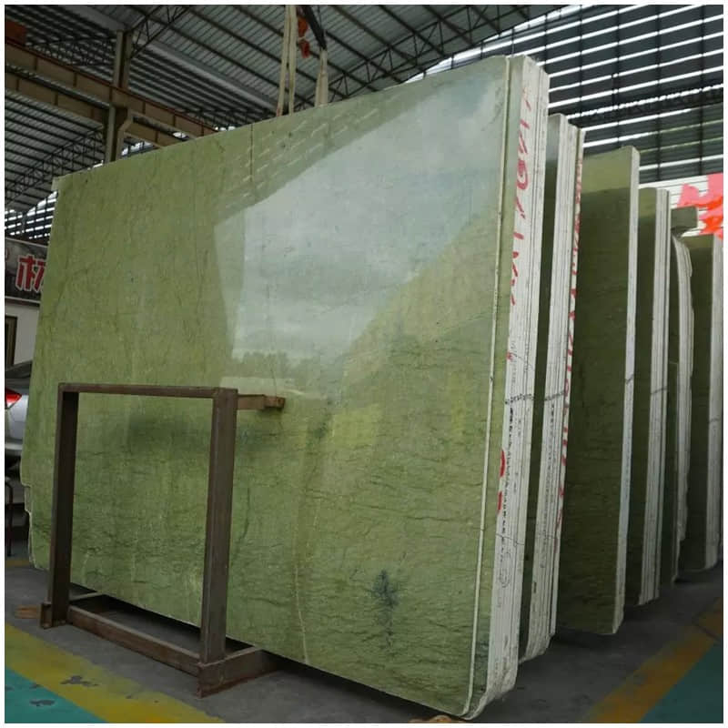 High Quality Ming Green Marble Slab