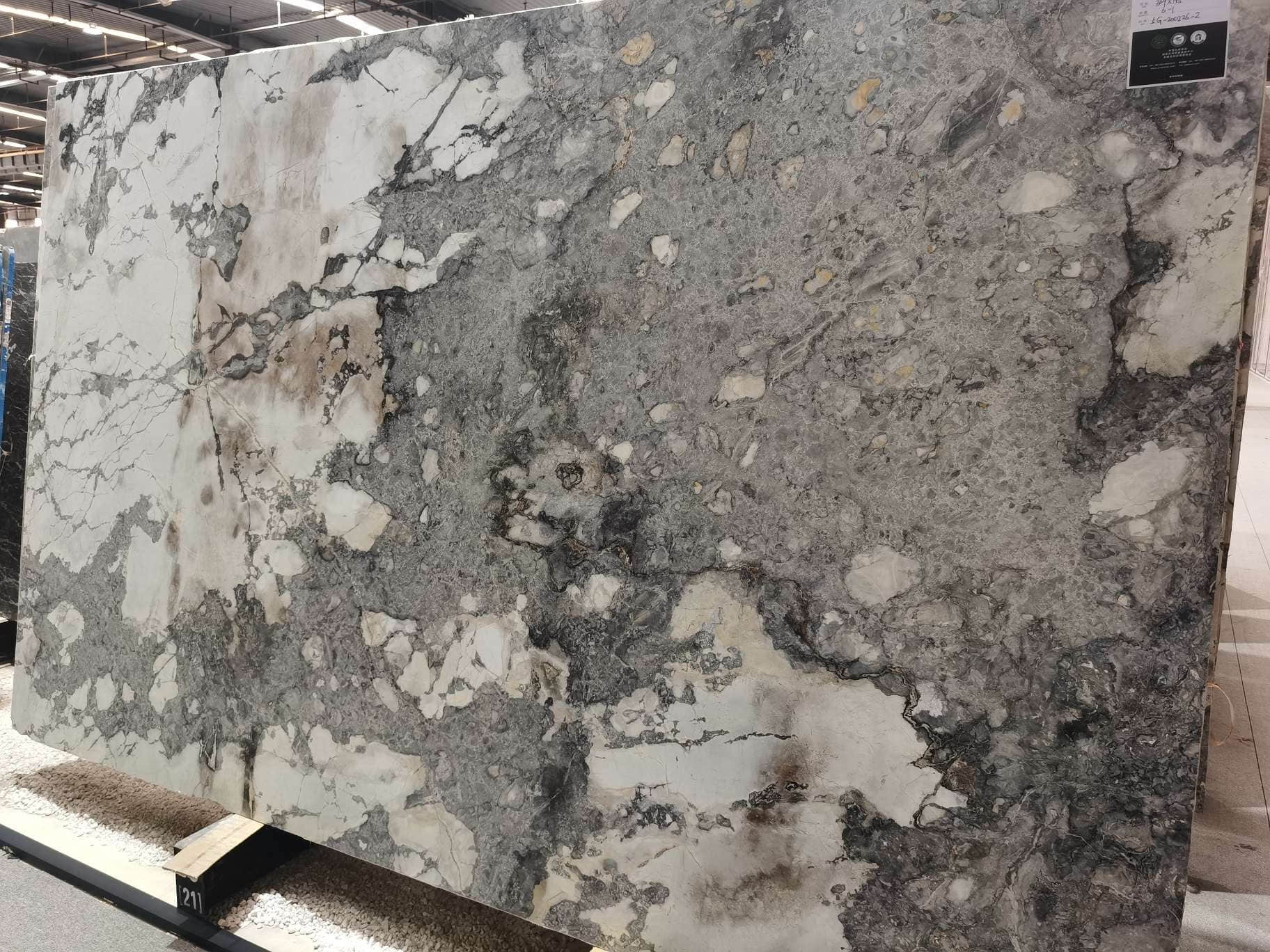 Iceburg White Chinese Natural Marble Stone Countertop - Image 2