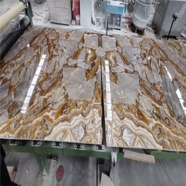 Imperial River Gold Luxurious Marble Slab - Image 3