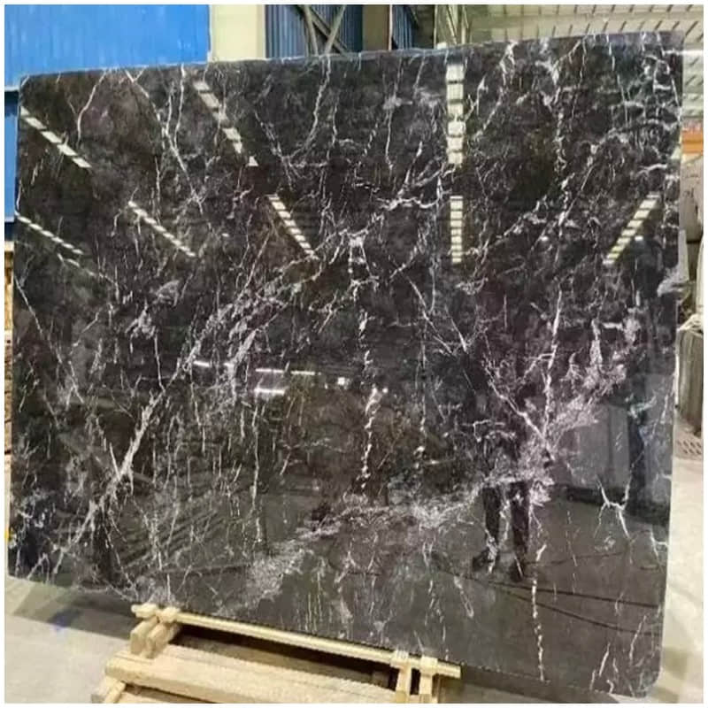 Italy Grey Marble Slab - Image 2