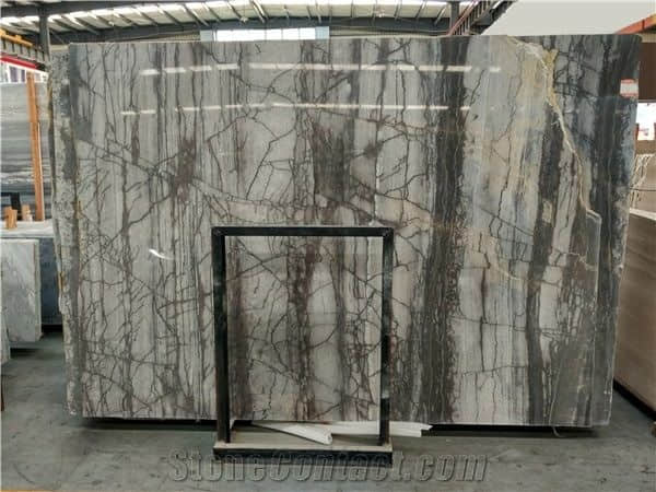 London Grey Marble Stone Wall Tiles Floor Tiles - Image 4