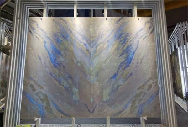 Luxury Stone Fantasy Blue Book Match Slabs - Image 5