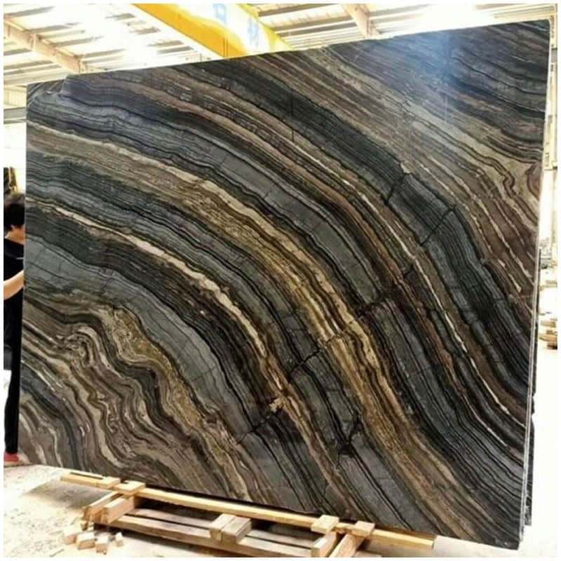 Tabla de mármol Zebra Black - Image 2