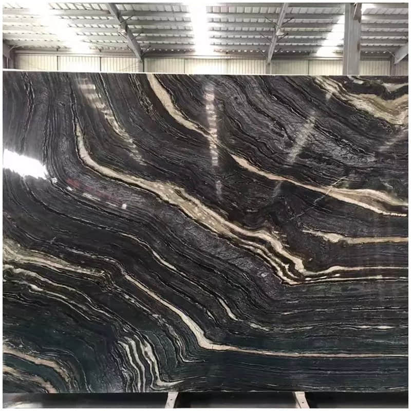 Tabla de mármol Zebra Black - Image 3